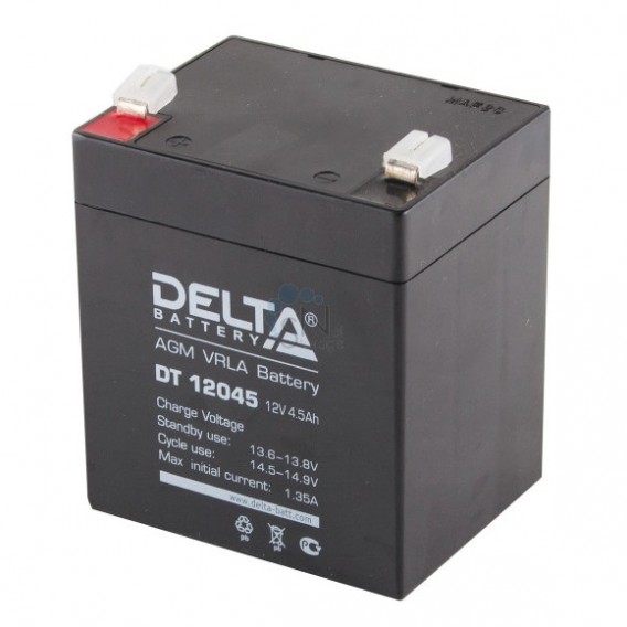 Аккумулятор для бесперебойника Delta (12V 4,5Ah) DT 12045