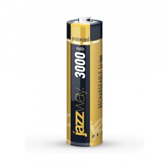 Аккумулятор Li18650 3000mAh 3,7V c защитой Jazzway BL 1/10