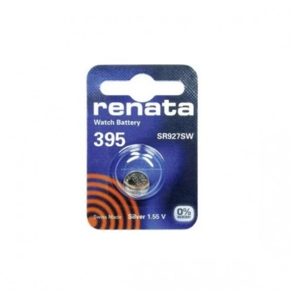 Батарейка Renata 395 (SR927SW) BL 1/10/100