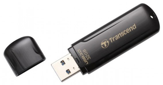Флэш-диск Transcend 32GB USB 3.0 JF700 черный