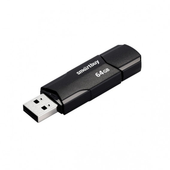 Флэш-диск SmartBuy 64GB USB 3.0/3.1 Clue черный