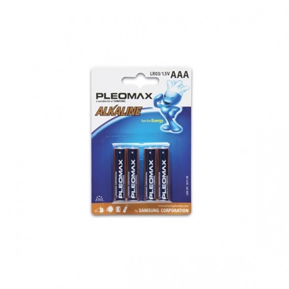 Батарейка Samsung Pleomax LR03 BL 4/40/400