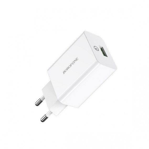 Адаптер сетевой USB 3A QC3.0 Borofone BA21A