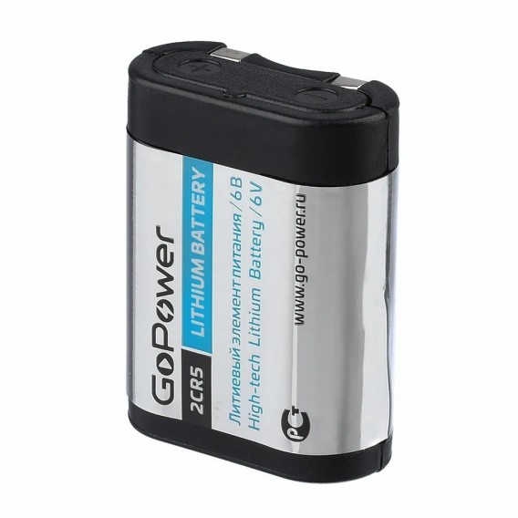 Батарейка 2CR5 6V GoPower BL 1/14