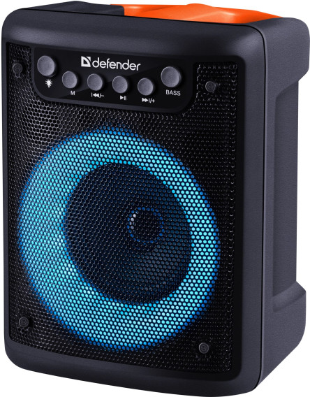 Колонка портативная Defender Funky (10Вт/1800mAh) черная 65053