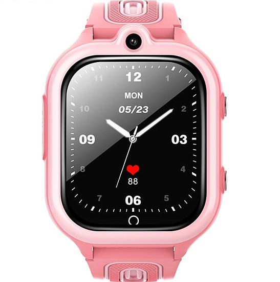 Смарт-часы детские Hoco GA15 Kids, IPS 1.85", IP67, поддержка SIM, розовые