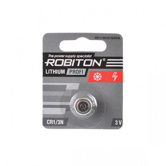 Батарейка Robiton CR1/3N 3V BL 1/20