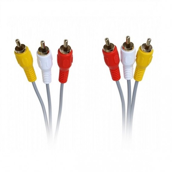 Кабель 3RСA - 3RCA (шт/шт) 1,8м Smartbuy КА-231-200