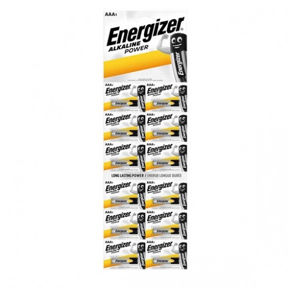 Батарейка Energizer LR03 Power BL 1*12/120 отрывной