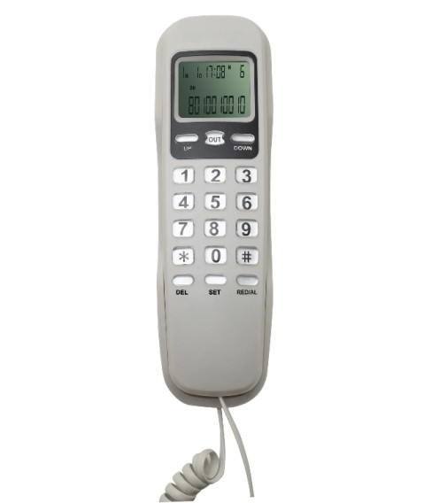 Телефон проводной Ritmix RT-010 белый