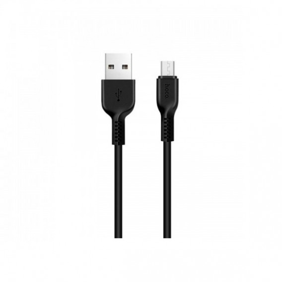 Кабель USB - microUSB Hoco X20 1м 2,4А силикон