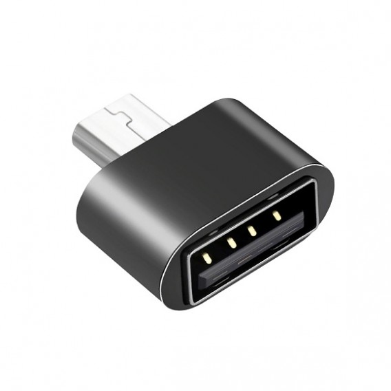 Адаптер OTG USB2.0 - microUSB (гн/шт) Fumiko MA15
