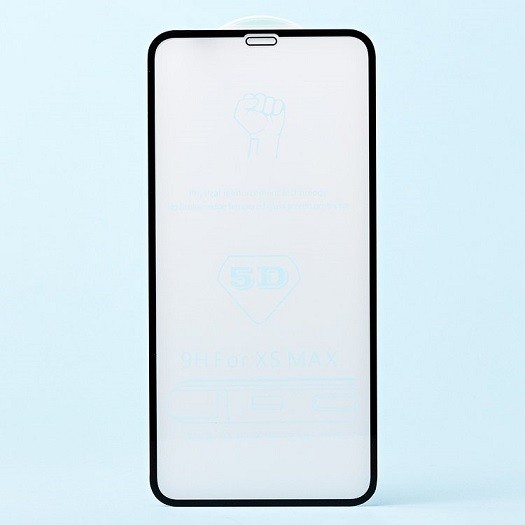 Защитное стекло 3D для iPhone 11 Pro Max черное (103260)