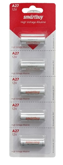 Батарейка SmartBuy 27A (MN27) BL 5/100