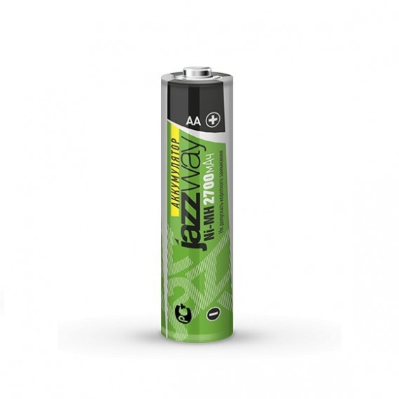 Аккумулятор Jazzway R6 2700mAh Ni-Mh BL 2/20 предзаряженный