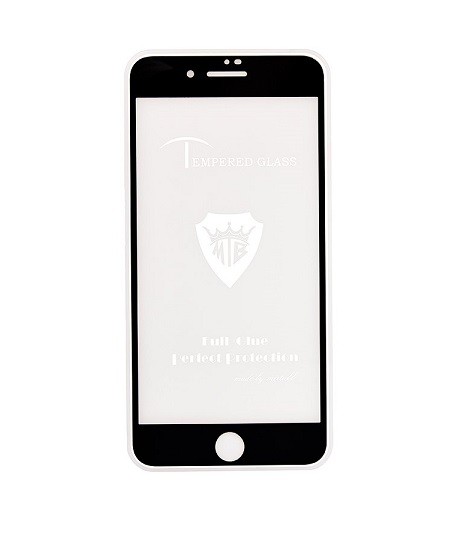 Защитное стекло 2,5D для iPhone 7 Plus/8 Plus черное (86130)