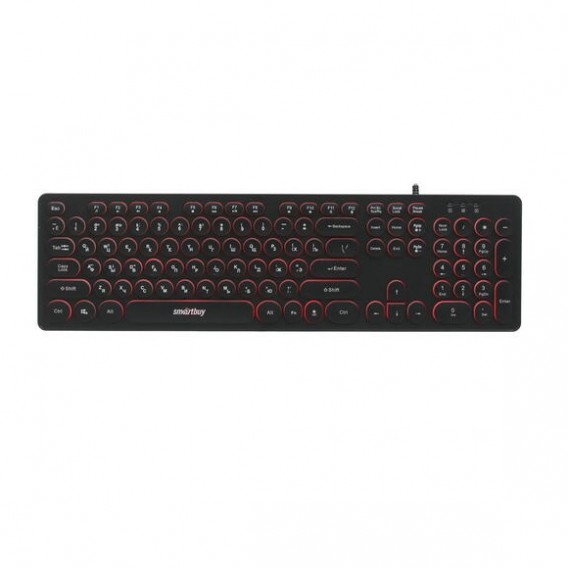Клавиатура SmartBuy 328 USB черная с подсветкой SBK-328U-K