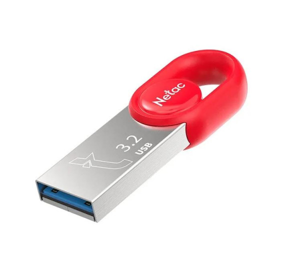 Флэш-диск Netac 128GB USB 3.2 UM2 красный