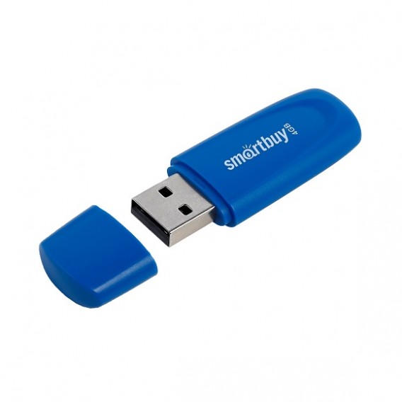 Флэш-диск SmartBuy 8GB USB 2.0 Scout синий