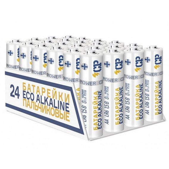 Батарейка CP LR6 Eco Alkaline box 24/576