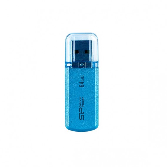 Флэш-диск Silicon Power 64GB USB 2.0 Helios 101 синий