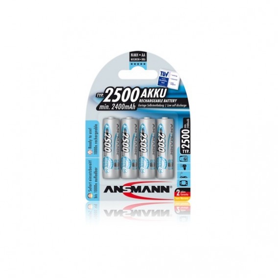 Аккумулятор Ansmann R6 2500mAh Ni-Mh BL 4/48