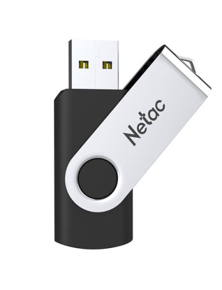 Флэш-диск Netac 8GB USB 2.0 U505 черный/серебро