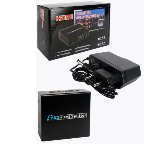 Сплиттер HDMI 1х2HDMI HW-4K102