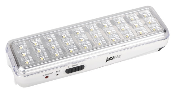 Светильник Jazzway Accu91-L30 LED белый (аварийное освещение)