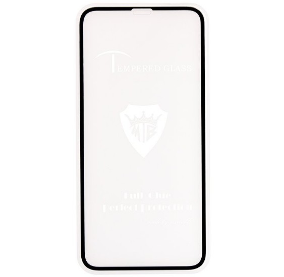 Защитное стекло 2.5D для iPhone XS Max/11 Pro Max черное (90665)