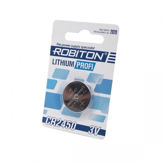 Батарейка Robiton CR 2450 BL 1/40