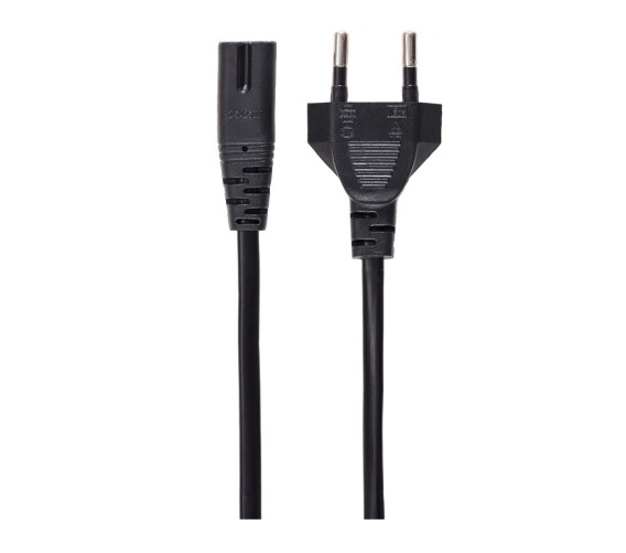 Шнур сетевой 8-ка для аудио, радио, ТВ 1,8м 2pin C7 Aopen ACE023-1.8M