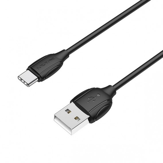 Кабель USB - Type-C Borofone BX19 1м 3А ПВХ