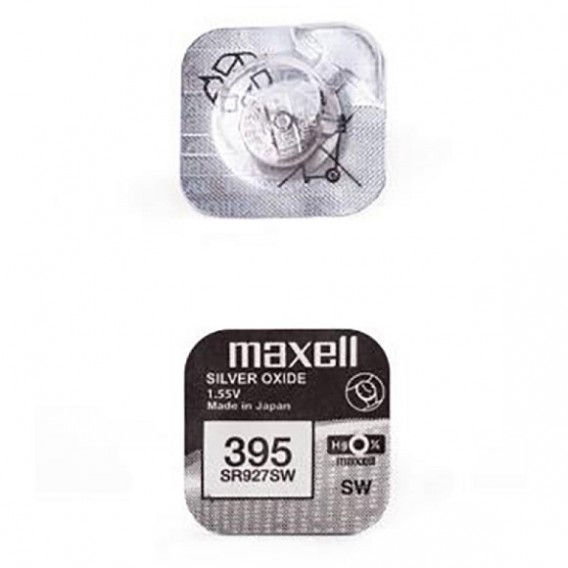 Батарейка Maxell 395 (SR927SW) BL 1/10/100