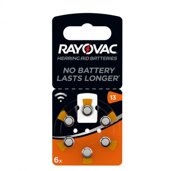 Батарейка Rayovac ZA13 Extra BL6/60