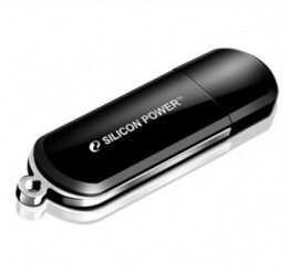 Флэш-диск Silicon Power 32GB USB 2.0 Luxmini 322 черный