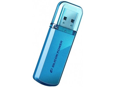 Флэш-диск Silicon Power 32GB USB 2.0 Helios 101 голубой