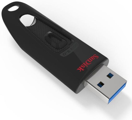 Флэш-диск SanDisk 16GB USB 3.0 CZ48 Cruzer Ultra черный