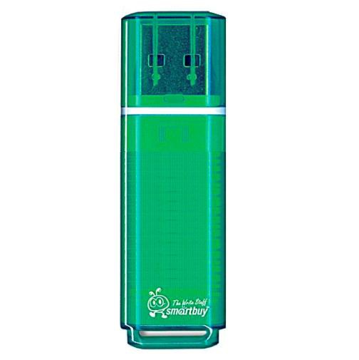 Флэш-диск SmartBuy 64GB USB 2.0 Glossy зеленый