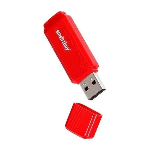 Флэш-диск SmartBuy 8GB USB 2.0 Dock красный