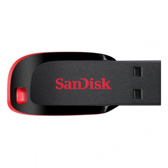 Флэш-диск SanDisk 128GB USB 2.0 CZ50 Cruzer Blade черный