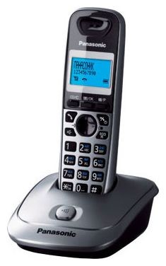 Телефон беспроводной Panasonic KX-TG2511RUS серебро