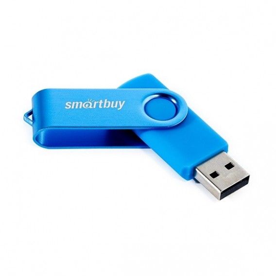 Флэш-диск SmartBuy 8GB USB 2.0 Twist синий