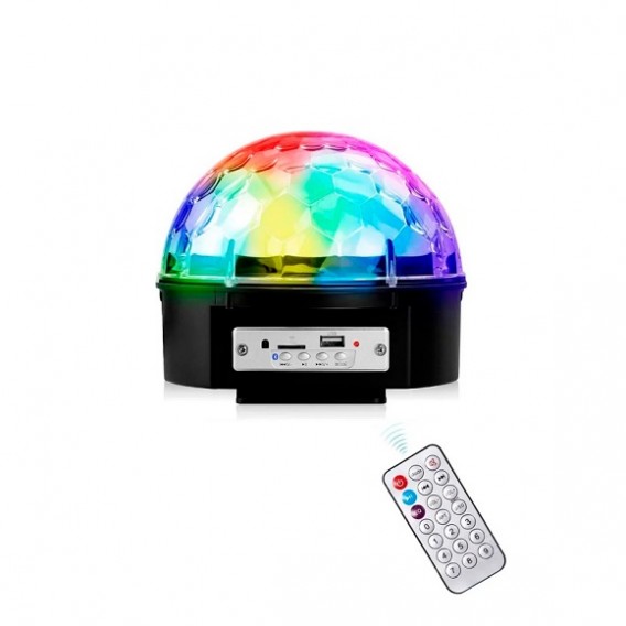 Диско-шар Magic Ball Light полусфера большая (USB, SD, Bluetooth, LED, 220V)