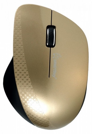 Мышь беспроводная SmartBuy SBM-309AG-О золотой металлик (1АА в комп.)