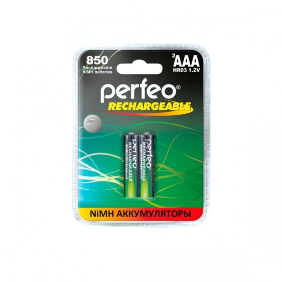 Аккумулятор Perfeo R03 850mAh Ni-Mh BL 2/40