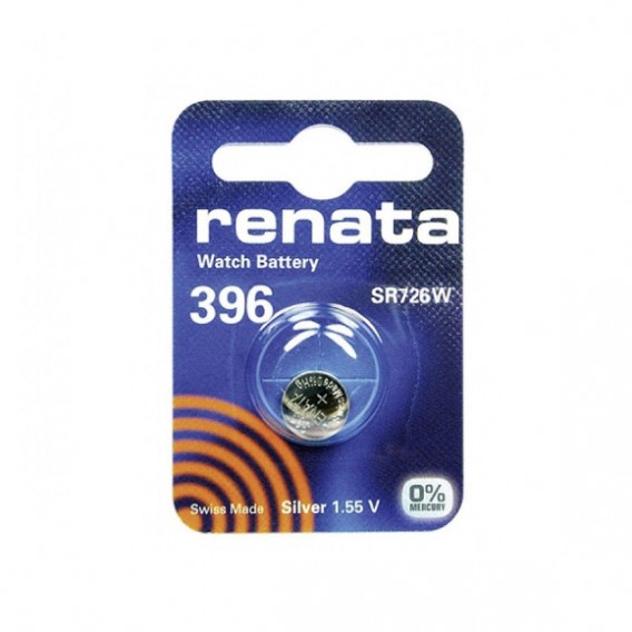 Батарейка Renata 396 (SR726W) BL 1/10/100