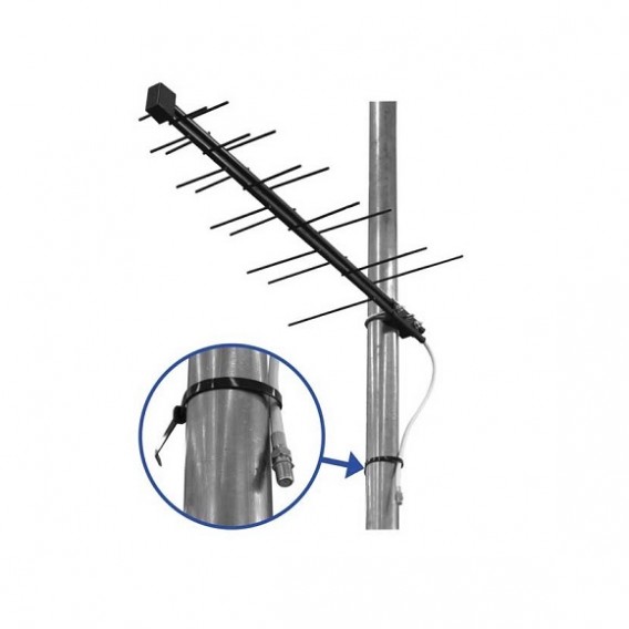 Антенна наружная Дельта H111-02 с F-коннектором