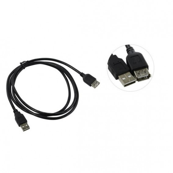 Кабель удлинительный USB2.0 Am-Af 1,5м Telecom TUS6990-1.5M