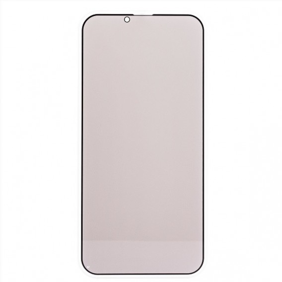 Защитное стекло 2.5D ПРИВАТ для iPhone 13 Pro Max черное (134228)